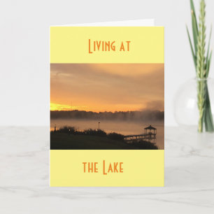**LIVING AT THE LAKE** CHRISTMAS IS SPECIAL CARD