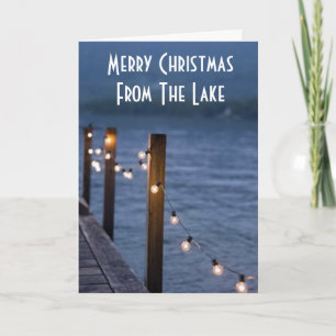 **LIVING AT THE LAKE** CHRISTMAS IS SPECIAL CARD