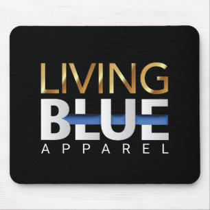 Living Blue Apparel Mouse Pad