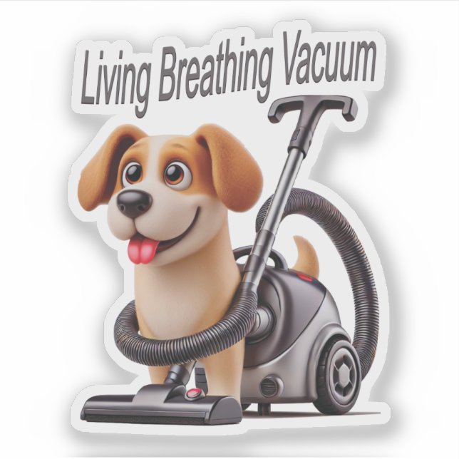 Living Breathing Vacuum Dog (Front)