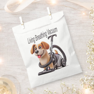 Living Breathing Vacuum Dog Favour Bags