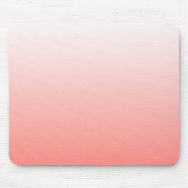 Living Coral OMBRE Mouse Pad (Front)