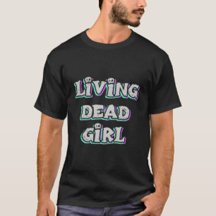 Living Dead Girl Halloween Trick Or Treat Pumpkin T-Shirt