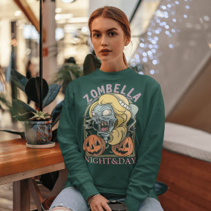 Living-Dead Halloween Sweatshirt for Spooky Season