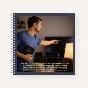 Living faithfully is enough notebook