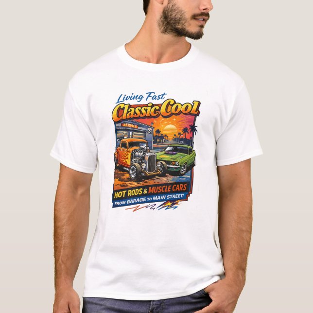 Living Fast Forever T-Shirt (Front)