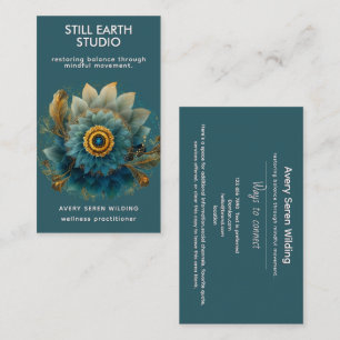 Living Field   Mandala Business Card