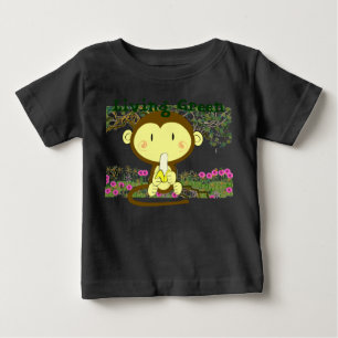 Living Green Monkey Gone Bananas Baby T-Shirt