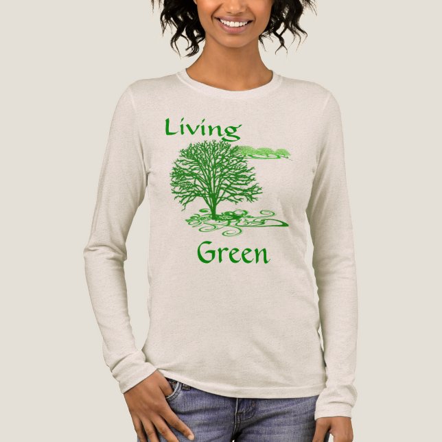 Living Green Tri-Blend Shirt (Front)