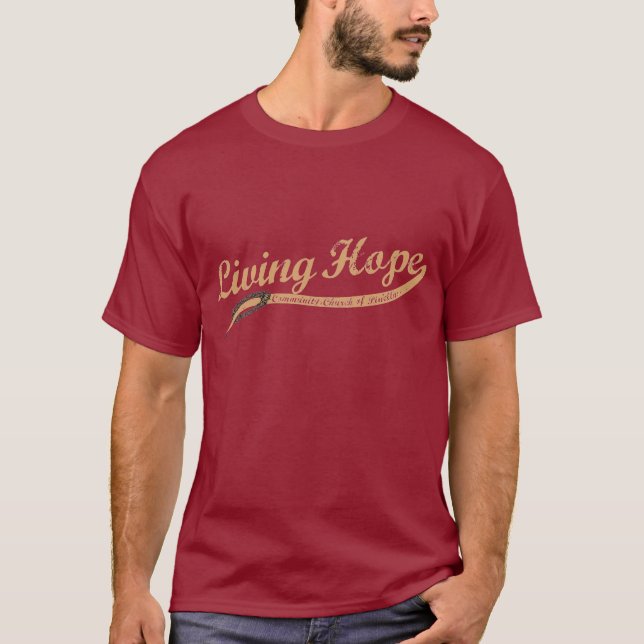 Living Hope for dark shirt (Front)
