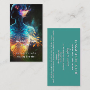 Living Hope   Spiritual Energy Business Card