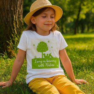 Living In Harmony In Nature T-Shirt
