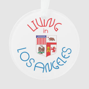 Living in Los Angeles Ornament