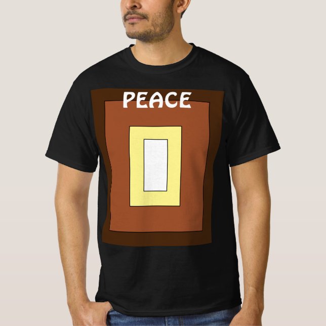 Living in Peace- Racial Harmony 2:  T-Shirt (Front)