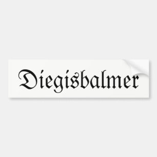 Living in the mountains bumper sticker