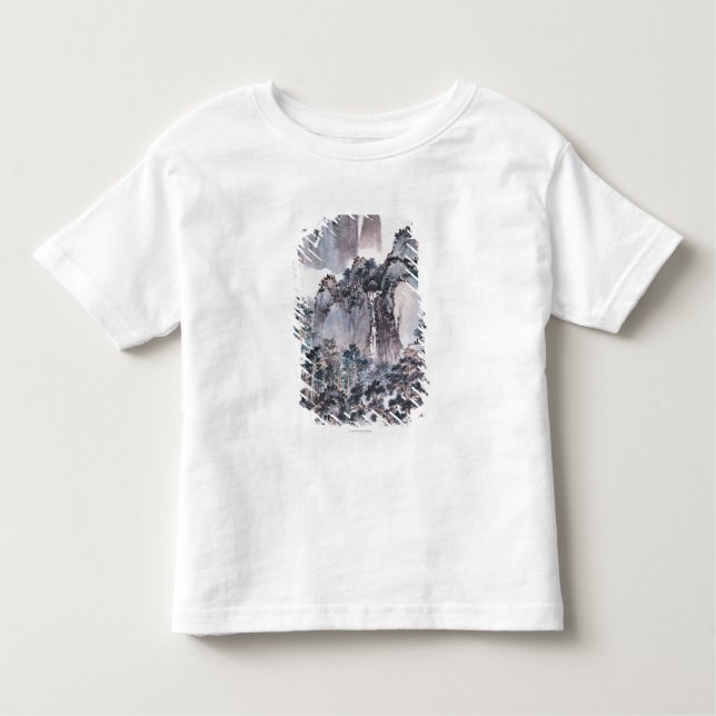 Living in the Mountains Toddler T-Shirt (Front)