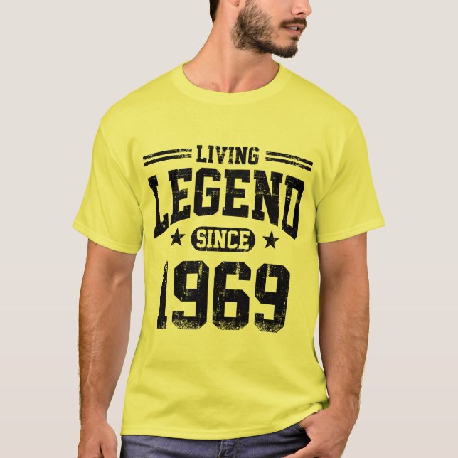 Living Legend Since 1969 T-Shirt (Front)