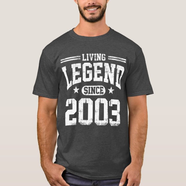 Living Legend Since 2003 T-Shirt (Front)