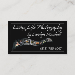 Living Life Photography Business Card