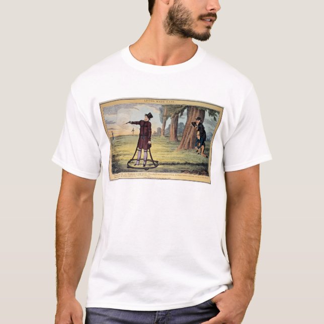 Living Made Easy; duelling apparatus T-Shirt (Front)