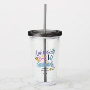 Living my Best Life with FRIENDS™ Acrylic Tumbler