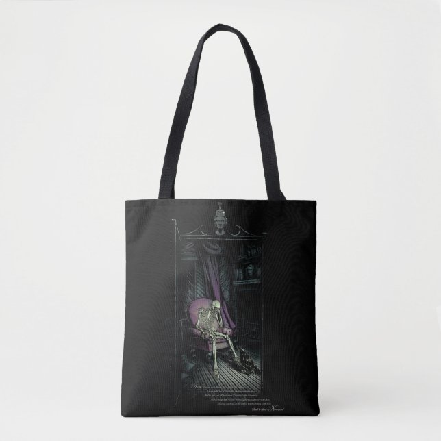 Living Nevermore Tote Bag (Front)
