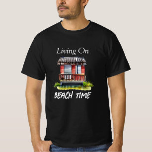 Living on Beach Time T-Shirt