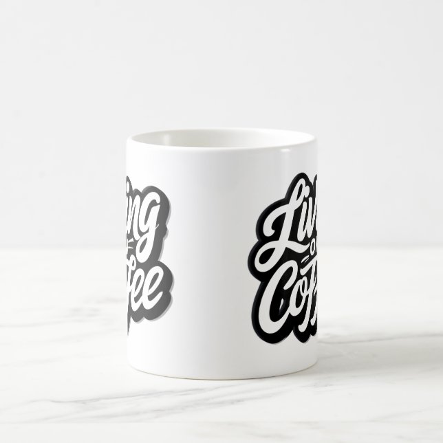 Living on Coffee Mug (Center)