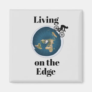 Living on the Edge Magnet