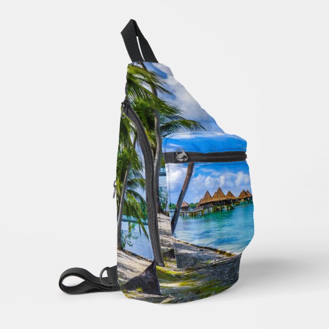 Living on the water sling bag (Left Corner)