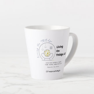Living On ThEdge, LLC Logo Latte Mug