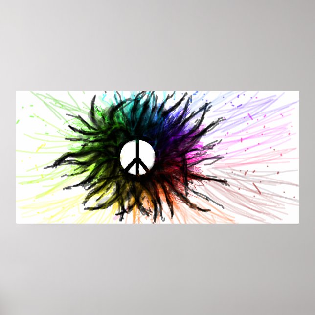 Living Peace Poster (Front)