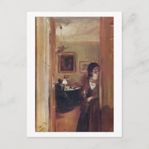 Living-Room with the Artist's Sister postcard