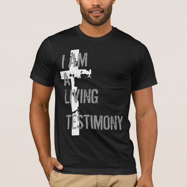 Living Testimony T-Shirt (Front)