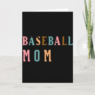 Living That Baseball Mom Life Team Name T Shirt Card
