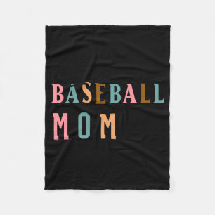 Living That Baseball Mom Life Team Name T Shirt Fleece Blanket