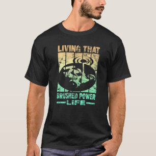 Living That Brushed Power Life Vintage Rc Cars Su T-Shirt