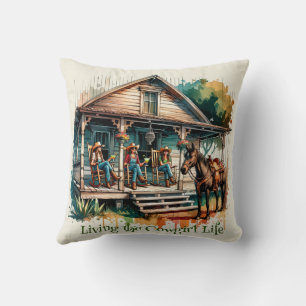 Living The Cowgirl Life Cushion