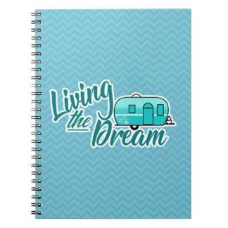 Living The Dream Camping Notebook