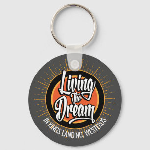 Living the Dream Key Ring