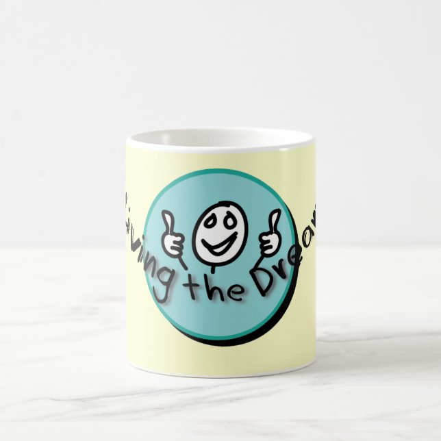Living the Dream Logo Mug (Center)