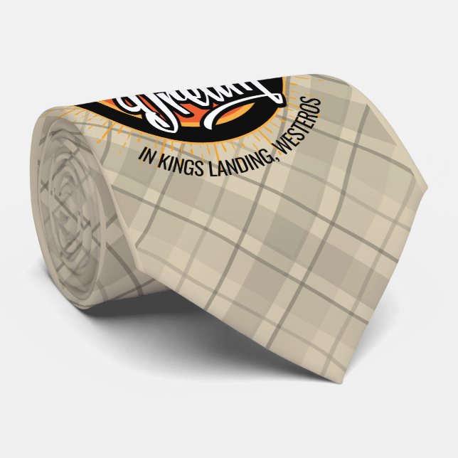 Living the Dream Neck Tie (Rolled)