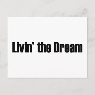 Living The Dream Postcard