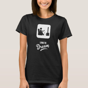 Living The Dream Video Computer Game Console T-Shirt