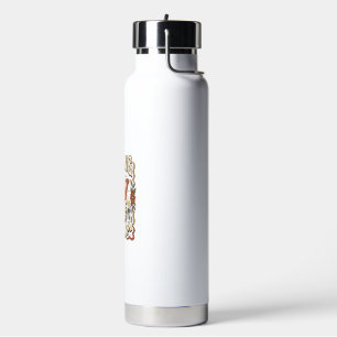 Living the RV Dream Vintage Camping Shirt Design_1 Water Bottle