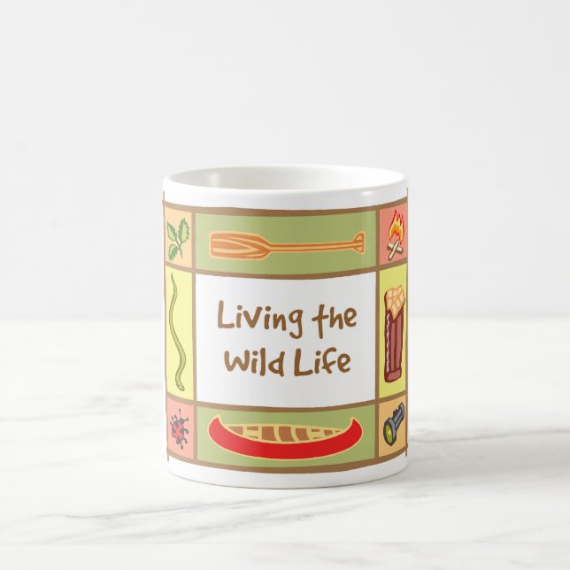 Living the WIld Life Mug (Center)