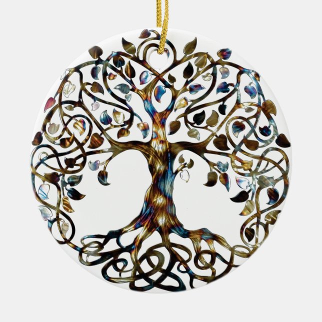 Living Tree Ceramic Tree Decoration (Front)
