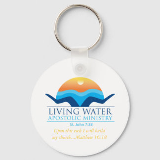 living water key chain