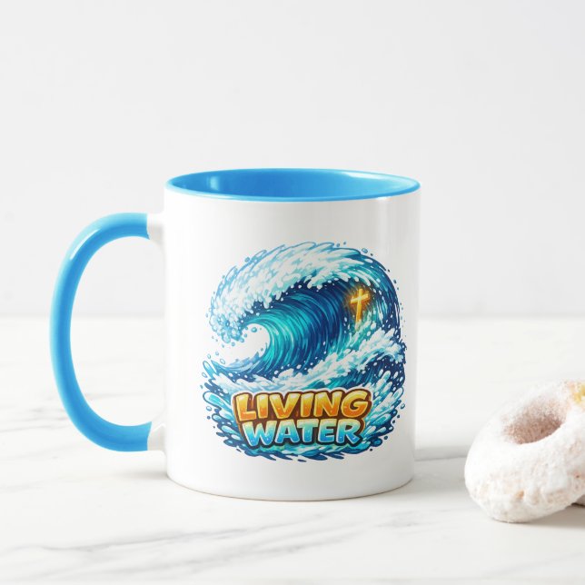 Living Water Mug (With Donut)