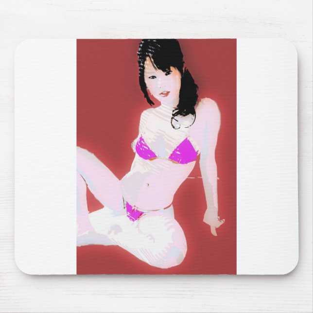LivingDoll1 Mouse Pad (Front)